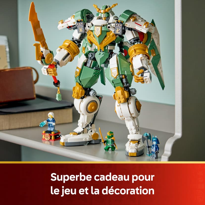 LEGO NINJAGO Lloyd's Titan Mech 15th Anniversary - Ninja Action Toy w/a Collectible Minifigure, Shield & Sword - Nostalgic Gift for 14+ Year Old Boys & Adult Fans - 71860 - 7