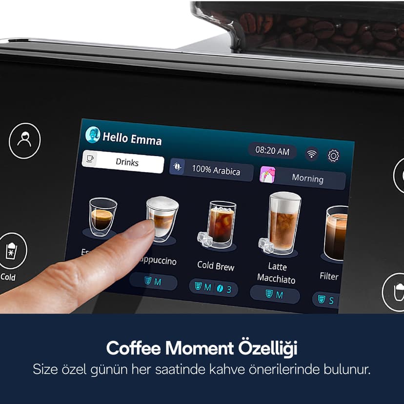 DELONGHI Expresso Broyeur PrimaDonna Aromatic ECAM 630.75.TSM - 3