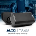 ALTO TS415 2500W 15-Inch Powered PA Speaker with 3 Channel Mixer, Bluetooth Streaming, Wireless Loudspeaker Linking, DSP and ALTO App - 9
