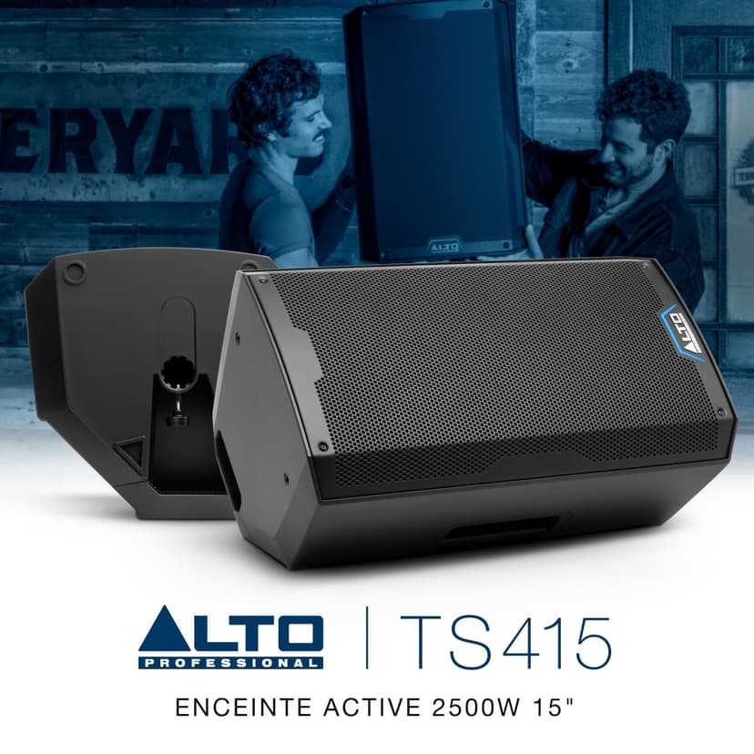 ALTO TS415 2500W 15-Inch Powered PA Speaker with 3 Channel Mixer, Bluetooth Streaming, Wireless Loudspeaker Linking, DSP and ALTO App - 9