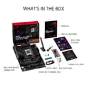 ASUS ROG STRIX B650E-F Gaming Wifi - Carte mère AMD Ryzen AM5 ATX (12 plus 2 phases d'alimentation, DDR5, 3 x M.2, PCIe 5.0, WiFi 6E, 2.5G LAN, USB 3.2 Gen 2x2 Type-C port, Aura Sync RGB) - 6
