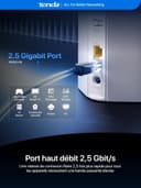 Tenda 5G06 Routeur 5G Carte SIM Double SIM, Box 5G/4G LTE, Wi-FI 6 AX3000, Port 2,5 Gigabit, Jusqu’à 4,67 Gbit/s pour Maison/Bureau/Camping-Car, WPA3, Mesh WiFi+, Plug & Play - 8