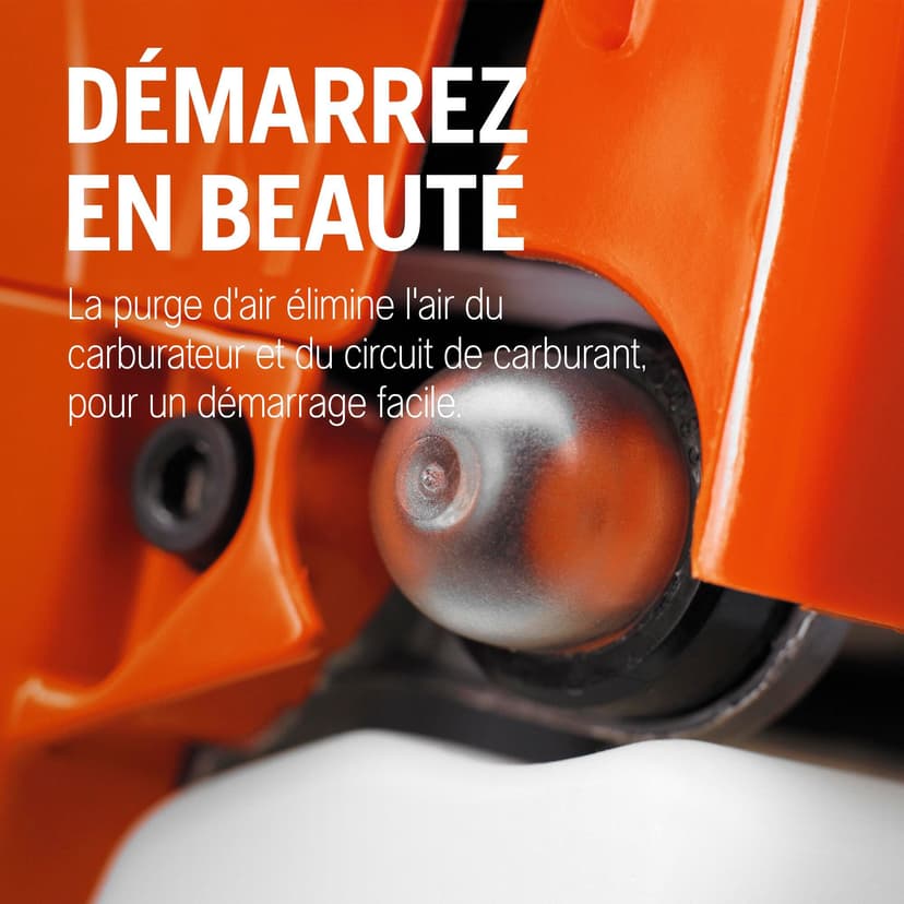 Husqvarna 122C : Coupe-Bordures Thermique 21,7 cm³, Largeur de Coupe 43 cm, Arbre courbé, Smart Start®, tête de Coupe Tap’n Go. - 3