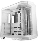 msi MAG PANO 100L PZ White - Premium Mid-Tower Gaming PC Case - Tempered Glass Side Panel - Liquid Cooling Support up to 360mm Radiator - White Color Case - 1