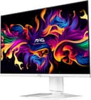 MSI MAG 272QPW QD-OLED X28 écran Gaming 27" WQHD - Dalle Quantum Dot OLED 2560 x 1440, 280Hz / 0,03ms, DisplayHDR True Black 400, HDMI 2.1, DP 1.4a, USB-C (PD 15W), Blanc - 2
