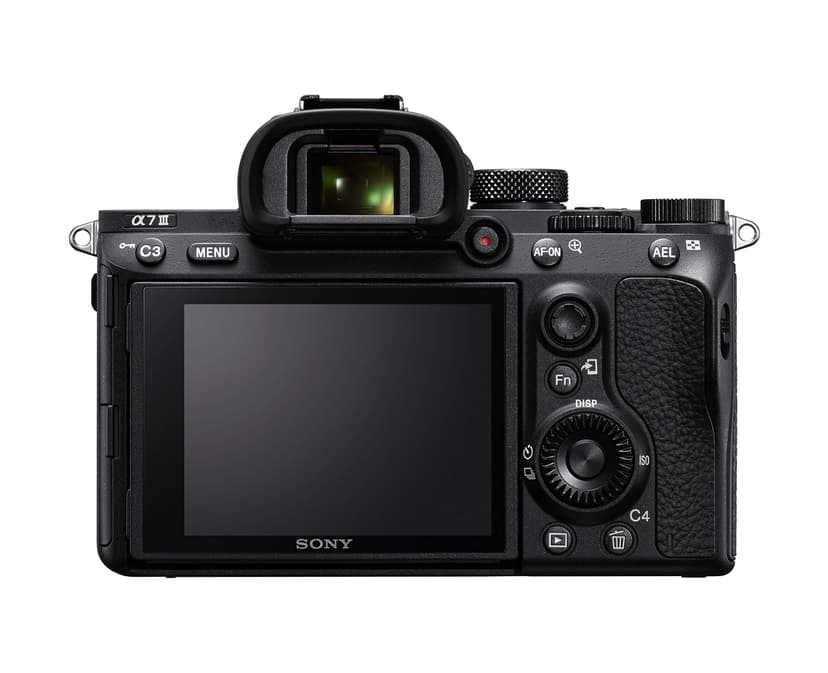 Sony Alpha 7 III | Appareil Photo Numérique Hybride Plein Format ( 24, 2 MP, AF en 0.02s, Suivi des Yeux, stabilisation interne 5 axes, 4K HLG, Batterie Haute Capacité) (ILCE7M3, A7M3) - 2