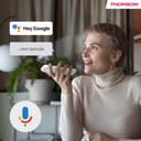 Thomson Streaming Box 240UK, 4K UHD, Google TV, Google Cast, Google Voice Control, Wifi, Bluetooth, Dolby Atmos, HDR10 - 6