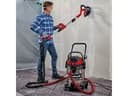 Einhell Water and dust vacuum cleaner TC-VC 3080 SACL (1150 W, capacity 220 mbar, tank 30 l, filtration class L, HEPA filter, filter cleaning, servo socket, with accessories) - 4