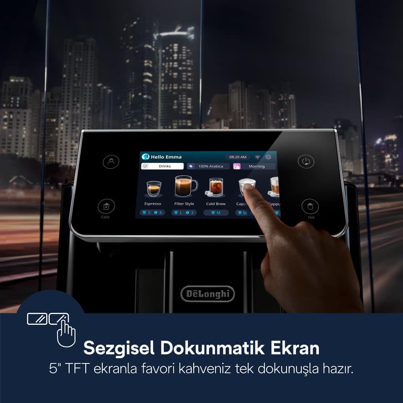 DELONGHI Expresso Broyeur PrimaDonna Aromatic ECAM 630.75.TSM - 2