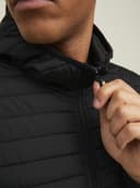 JACK & JONES Mens Quilted Jacket Black S - 6