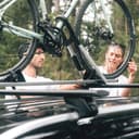 Atera 08227 Car bike carrier Giro AF+, silver - Car roof rack - for 1 bike up to 17 kg payload - 7