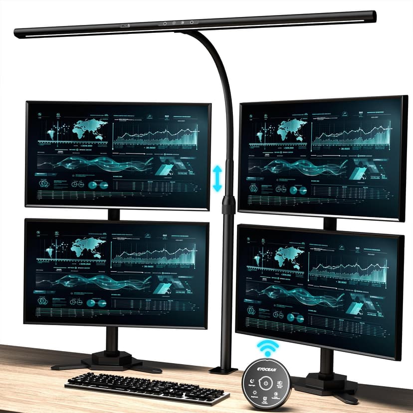 EYOCEAN Lampe de Bureau LED, Lampe à écran de soins ocula… - 1