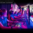 Invision VORTEX Gaming Monitor Arm for 27-57 Inch Screens | Curved & UltraWide | 5v USB Powered | 14 Mode RGB Integrated LED Lights | 3-18kg MAX (VR200) - 6