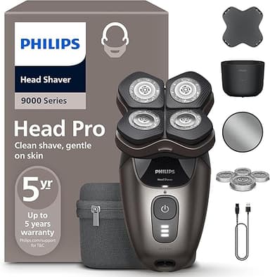 Philips Head Shaver Pro 9000 Series - Skull Shaver for Me…