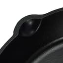 Amazon Basics Poêle à frire en fonte pré-enduite, 38.9 cm, Noir - 3