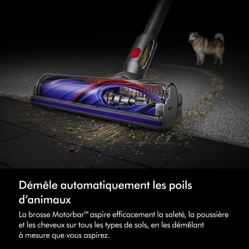 Dyson V8 Advanced Cordless Vacuum Cleaner (Silver/Nickel) - 3