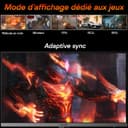 KOORUI 【Moniteur de Jeu IPS de 27 Pouces, QHD, 260 Hz, 1 ms, écran Plat pour PC, HDR400, 99% sRGB, Ports HDMI/DP, Couleur Noire - Idéal pour Le Jeu compétitif et Le télétravail - 7