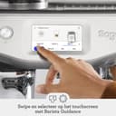 Sage - The Barista Touch Impress - Coffee Maker from Bean to Cup with Grinder, Milk Frother and Cold Brew Function - Almond Nougat - 4