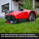 Einhell FREELEXO CAM PLUS 600 Power X-Change Robot-Lawnmower (18 V, Camera Replacement for Peripheral Cable, for 600 m², Carbonless Motor, Wi-Fi, Slopes up to 25%, with 4.0Ah Plus Battery) - 5
