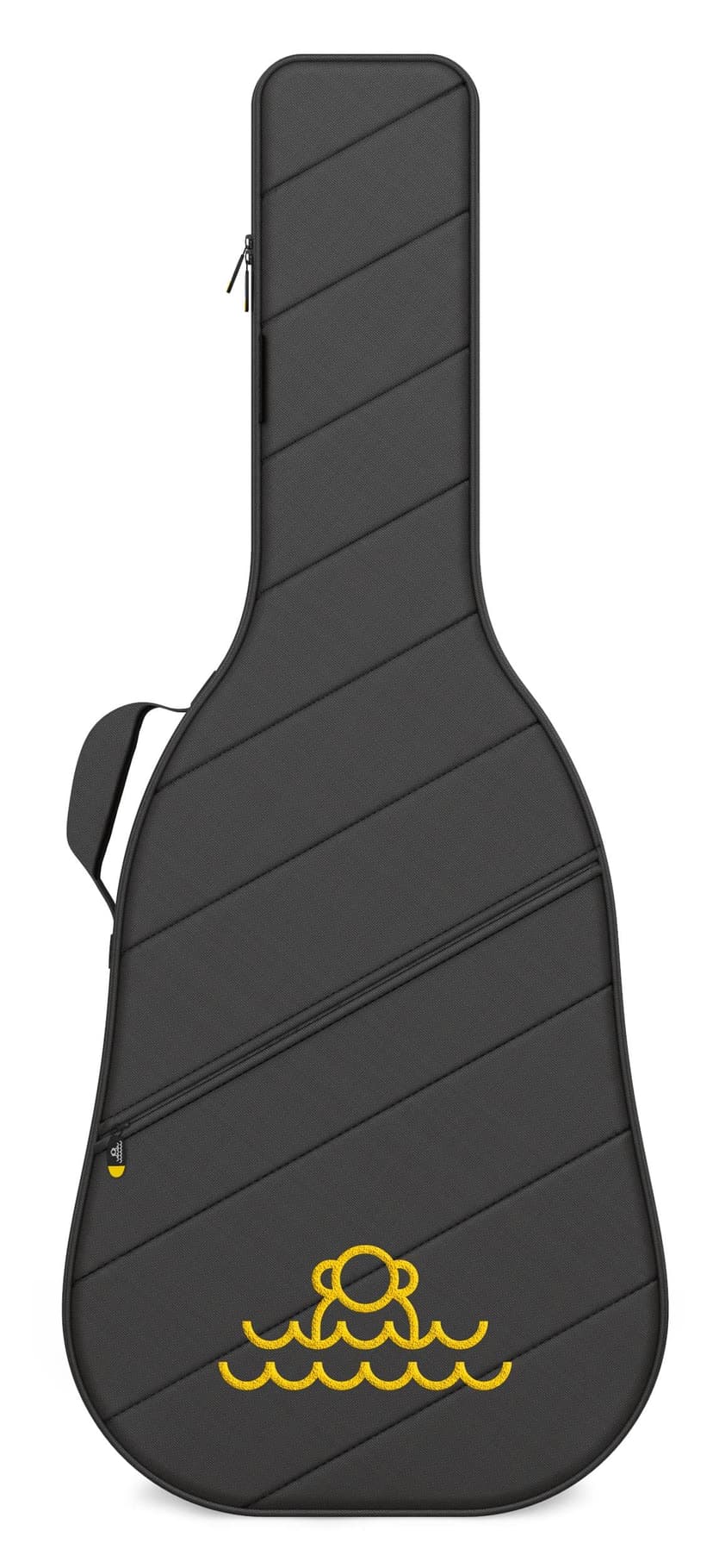 MONKEY LOOP Touring Acoustic - Étui pour Guitare avec Rembourrage de 23 mm - Étui Semi-Dur pour Guitare Acoustique - Poche Extérieure pour Accessoires - Sangles Réglables - Résistant à l'eau - 2