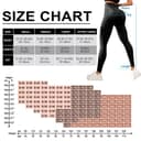 Anti-Cellulite Leggings, Sports Leggings Butt Push Up for Women, Leggings Women's Opaque Compression Sports Trousers, High Waist Yoga Pilates, black, M - 5