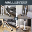 Rowenta X-Clean 10, Aspirateur Laveur sans Fil, Inclinable 180°, Auto-Nettoyage et séchage 65°C, 60min, pour tâches tenaces, Poils d’Animaux YY5785FE, Blanc - 9