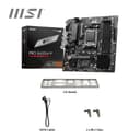 MSI PRO B650M-P Motherboard, Micro-ATX - Supports AMD Ryzen 9000/8000 / 7000 Series Processors, AM5 - DDR5 Memory Boost 6000+MHz/OC, 1 x PCIe 4.0 x16, 2 x M.2 Gen4, 2.5G LAN - 7