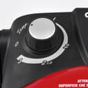 G3 Ferrari G10006 Pizza Express Delizia,Four à Pizza 1200 W, Thermostat Réglable jusqu’à 400°C, Cuit une Pizza Savoureuse en 5 min, Double Résistance, Livre de recettes et Spatules inclus – Rouge - 5