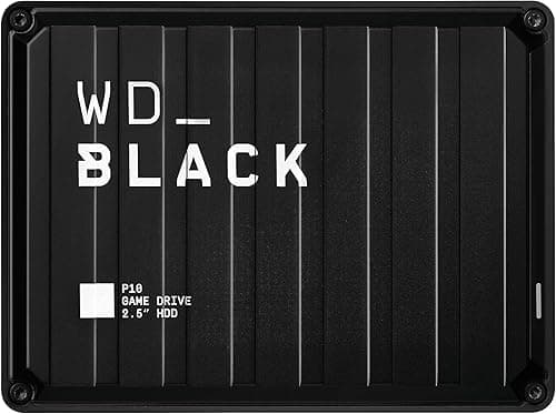 WD_BLACK P10 2TB Game Drive for Xbox, Xbox storage expansion, Portable external hard drive, On-the-Go Access to your Library, up to 130 MB/s, Includes 1 month Pass Ultimate