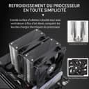 Thermalright Phantom Spirit 120 CPU Air Cooler, 7 Heatpipes CPU Cooler, Dual 120 mm TL-C12B V2 PWM Fan, AGHP 4.0 Technilogy, S-FDB Bearing, for AMD AM4 AM5/Intel 1700/1150/1151/1200/2011, PC Cooler - 2
