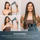 Shark FlexStyle Teal Air Buckles, Anti-Frizz Finishing Tip, Oval Brush, Concentrator, Clips, Storage Pouch, No Thermal Damage HD456TLEU - 9