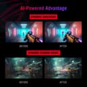 ASUS ROG Strix XG259QNS Esports Gaming Monitor — 25 inch (24.5 inch viewable) FHD (1920 x 1080), 380 Hz (OC), Fast IPS, 1 ms GTG (0.3 ms Minimum), HDR, DisplayWidget Center - 6