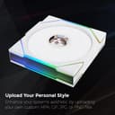 Lian Li UNI FAN TL-LCD Wireless Reverse 120 White (1pc) - 6