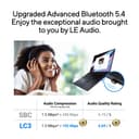 ASUS USB-BT540 Bluetooth 5.4 USB Dongle Adapter, Supports up to 7 Devices, Ultra Compact Design, Compatible with Windows 8.1, 10 and 11 and Bluetooth 2.1, 3 and 4, Black - 2