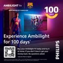 Philips Ambilight 55OLED760 4K OLED Smart TV - 55 Inch Display with P5 AI Perfect Picture Engine, Ultra HD, Titan OS, Dolby Vision and Atmos Sound, Works with Alexa and Google Voice Assistant - 3