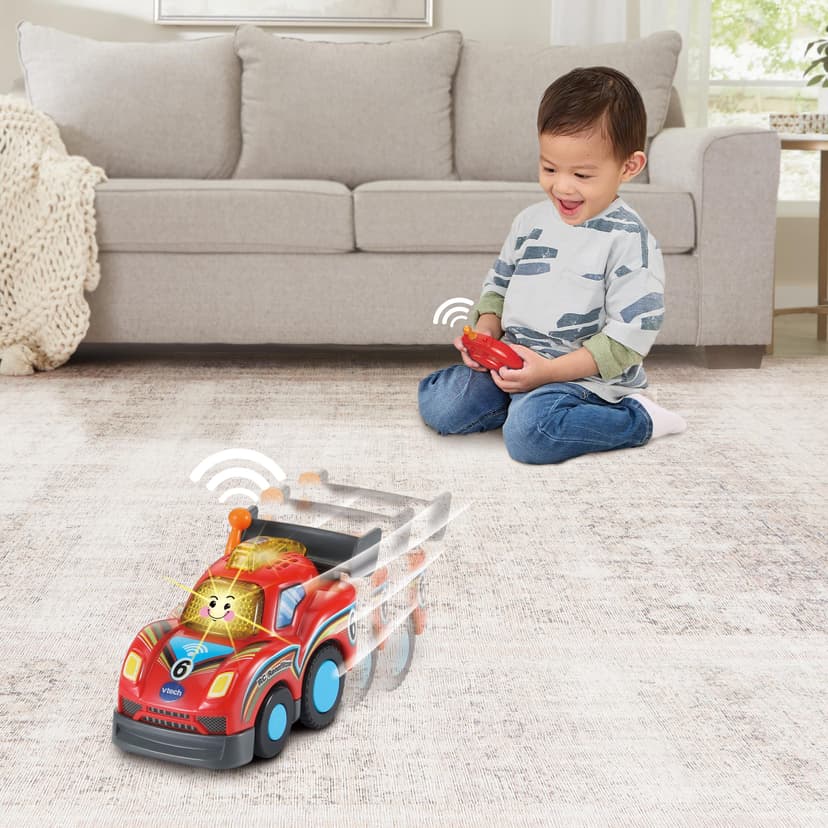 Vtech Baby TUT TUT Baby Speedster - RC Racing Speedster - Remote Controlled Toy Car with Light and Action Buttons, Music, Exciting Phrases and Sounds - For Children Aged 1-5 Years - 4