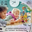 LEGO Disney and Pixar ‘Up’ House Buildable Toy with Balloons, Carl, Russell and Dug Figures, Collectible Model Set, Iconic Gift Idea for Kids, Girls & Boys 43217 - 2
