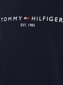 Tommy Hilfiger T-Shirt Manches Courtes Homme Core Tommy Logo Col Ras-du-Cou, Bleu (Sky Captain), XL - 4