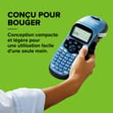 DYMO LetraTag LT-100H Handheld Label Maker | ABC Keyboard Label Printer with Easy-to-Use13 Character LCD Screen | for Home or Office | Blue - 2