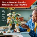 LEGO NINJAGO Lloyd's Titan Mech 15th Anniversary - Ninja Action Toy w/a Collectible Minifigure, Shield & Sword - Nostalgic Gift for 14+ Year Old Boys & Adult Fans - 71860 - 3