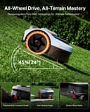 Segway Navimow i205 AWD Robot Lawn Mower without Boundary for 500 m², w/Garage S, All-Wheel-Drive for 45% Slopes, EFLS NRTK + Vision, Auto Mapping, No RTK Antenna Required (Ship Separately) - 2