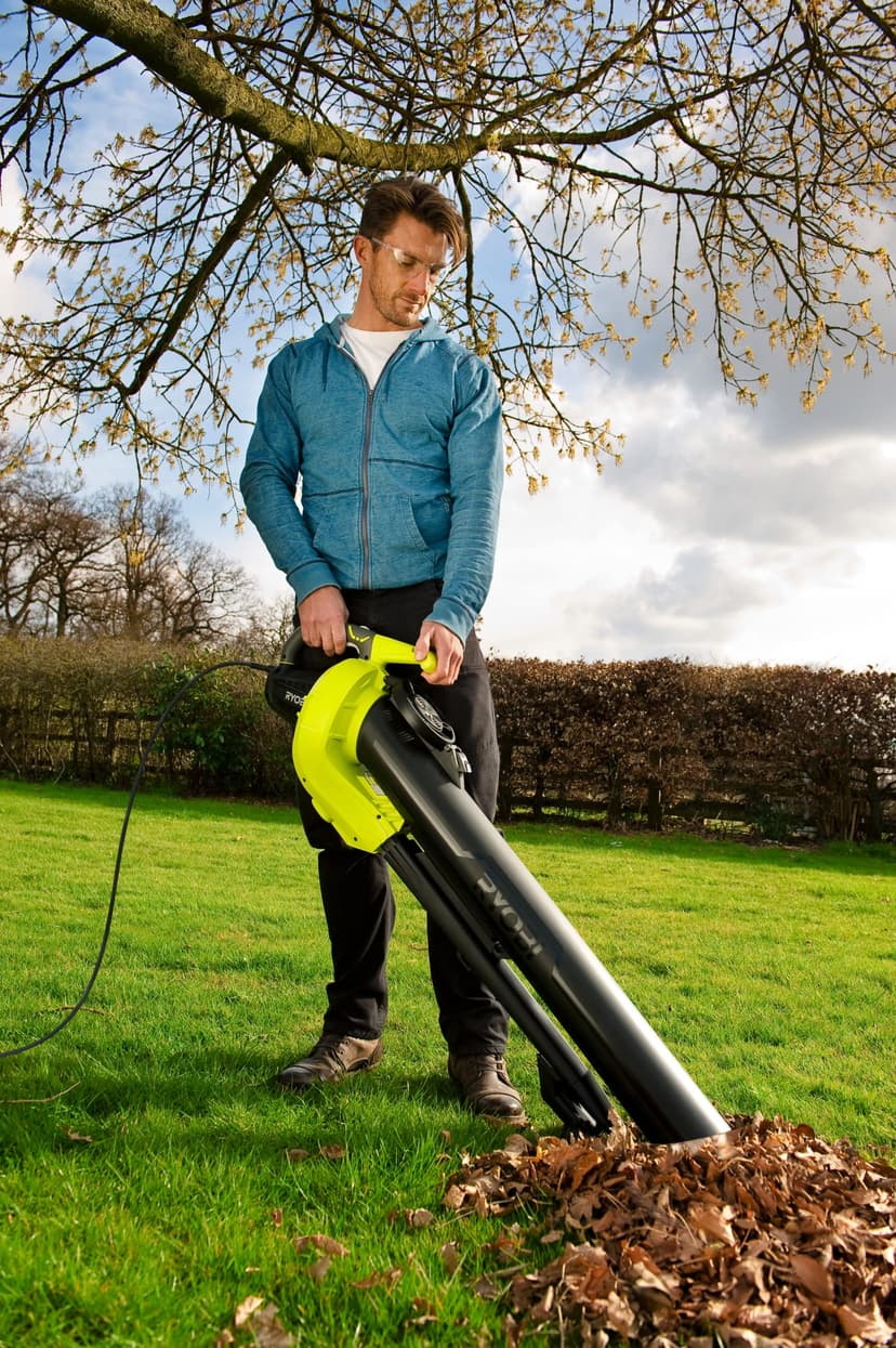 RYOBI - 3 in 1 Aspiro Electric Grinder Blower, 3000W, 375Km/H, RBV3000CESV - 3