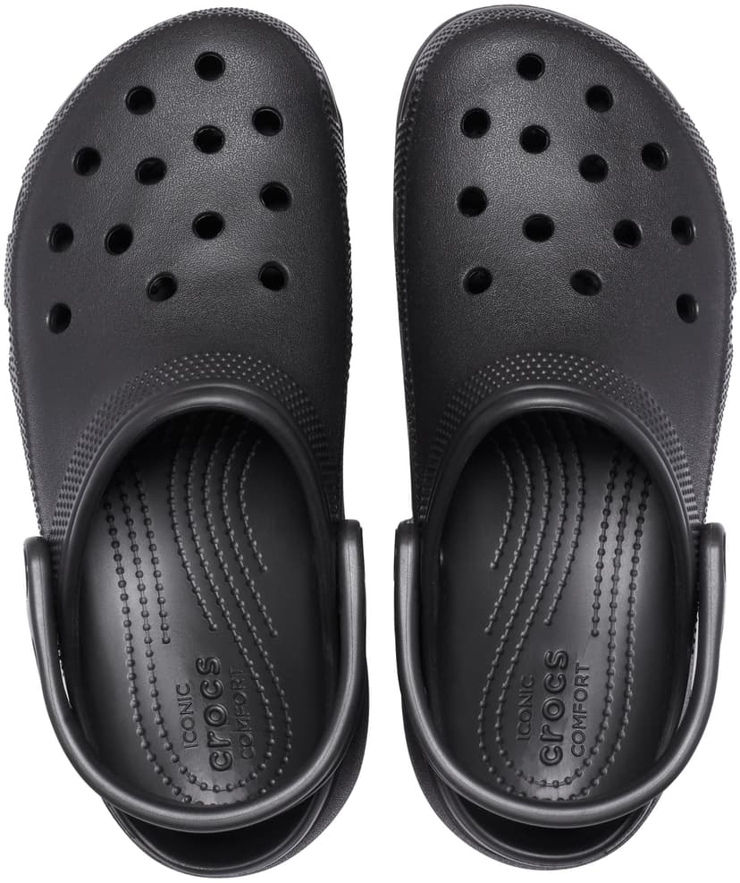 Crocs Femme Classic Platform Clog W Sabots, Black, 36/37 EU - 3