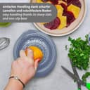 Westmark Citrus Juice Press with Container, Diameter: 18.7 cm, Capacity: 0.5 litres, Plastic, Limetta, Blue, 3091227B - 4