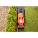 Black + Decker bemw451bh-qs Wired Lawnmower 3 Height 32 cm, 1200 Watt, Orange - 4