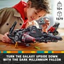 LEGO Star Wars 75389 The Dark Falcon - Play and Display Building Toy with Spring-Loaded Shooters, Cannons & 6 Minifigures incl. C-3PO - Gift for 10+ Year Old Boys & Adult Fans - 2