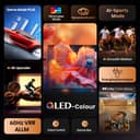 Hisense QLED 43 43E7Q 4K Ultra HD Smart TV VIDAA WiFi Dolby Vision HDMI 2.1 - 3