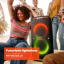JBL PartyBox Club 120 Portable Bluetooth Party Speaker with Foldable Handle, JBL Pro Sound, Splashproof Design, Light Show, AI Sound Boost, 12-Hour Playtime, Black, EU Plug (Type C) - 7
