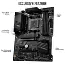 MSI B550-A PRO ProSeries Motherboard (AMD AM4, DDR4, PCIe 4.0, SATA 6Gb/s, M.2, USB 3.2 Gen 2, HDMI/DP, ATX) - 3