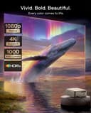 Aurzen EAZZE D1 MAX Upgraded Google TV Smart Projector 4K Supported, Ultra-Bright 1000 ANSI Lumens, MEMC Tech, Fully Automatics, 20W Dolby Audio, Home Theater Movie Projector with WiFi and Bluetooth - 7